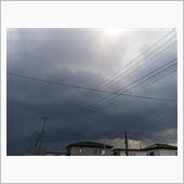 突然の雷雨🌩