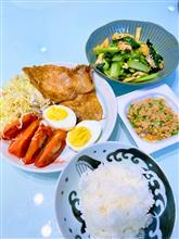 今晩のおうちご飯は、豚ロースしょうが焼きを作りました