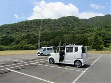 HFアンテナ製作名人の調整に見学