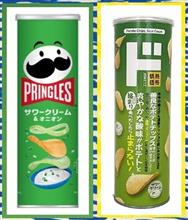 筒の容器のポテトチップス（容器リサイクル） 