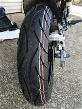 タイヤ交換　(KSR110)