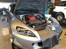S2000エア抜き中