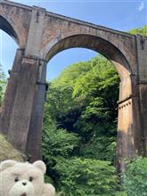 日本最大のメガネ橋【碓氷第三橋梁】群馬県　[動画]