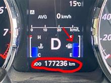 自己ベスト！！（15.6km/L）ガソリンデリカです！