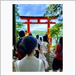 箱根・芦ノ湖、湖上に浮かぶ神秘的な「平和の鳥居⛩️」