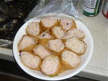 じぶん的には定番感があるけど外ではあまり馴染まれていないみたいな素麺お稲荷さん。