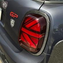 ドライカーボンテールライトトリムリング for MINI F55, F56, F57 貼り付けタイプ 左右セット