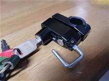 ヘルメットホルダー設置＆チョイ乗り　(KSR110)