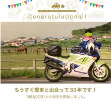 愛車と出会って33年！