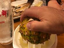 生搾りパインサワーを飲んだよ