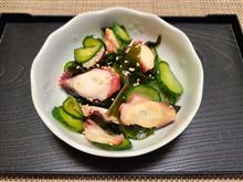 手作り簡単料理 49【タコときゅうりの酢のもの】