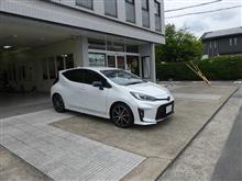 トヨタ アクアGR SPにソニックプラスの取付です。