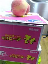 桃🍑届きました♫7/4す