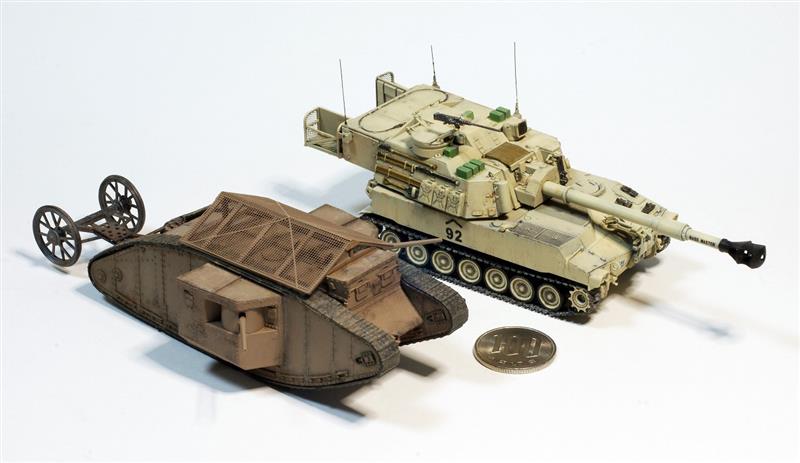リッチモデル 1/72 M109A6 パラディン(Paladin) 155㎜ 自走砲
