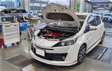 半年整備＋フロントブレーキパッド交換＋ラジコンカーのオイルダンパーOH