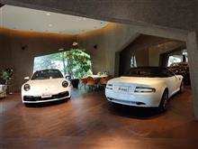 DB9 Volante 車検と幌修理