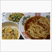 去年の鍋つゆでラーメン