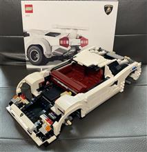 レゴ10337のランボルギーニ・カウンタック5000QV(組立続き8)♪