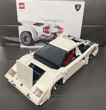 レゴ10337のランボルギーニ・カウンタック5000QV(組立続き9)♪