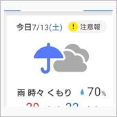 天気予報ってさ