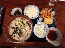 【冷や汁うどん】・・・。