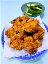 昨晩のおうちご飯は、鶏もも肉の竜田揚げを作りました
