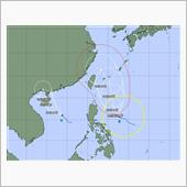 台風３号か
