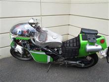 KR250の試走を…。（なめこパスタ）