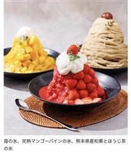 進化系のかき氷店ができた〜♪（笑）
