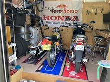 大汗かいて荷物整理！