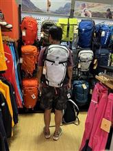 MAMMUTさんで日帰り登山用ザック新調　(^^♪