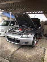 行くぞ！サーキット‼︎走行前下準備開始！