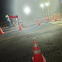 またしても4号バイパスで陥没! 越谷市・大間野交差点 もし1~2日ずれていたら・・・ またしても4号バイパスで陥没! 越谷市・大間野交差点 もし1~2日ずれていたら・・・