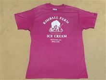 90s Hanes KIMBALL FARM ICE CREAM Tシャツ