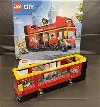 レゴシティ60407のダブルデッカーバス(組立続き2)です♪ レゴシティ60407のダブルデッカーバス(組立続き2)です♪