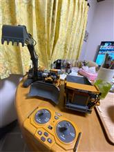 重機3台到着