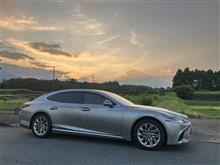 富士山とのレクサスのコラボ