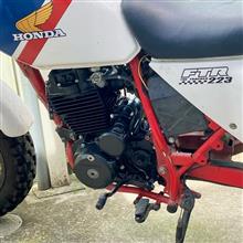FTR223にセル付きRFVCエンジンを載せる（１）