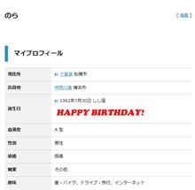 今日は誕生日w