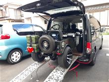 NV200が車検なので