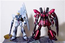 RX-93 × MSN-04 made by Red13 RX-93 × MSN-04 made by Red13