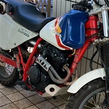 FTR223にセル付きRFVCエンジンを載せる（３）