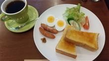 こだわりコーヒーのモーニング・・・cafe ULURU