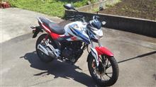 ホンダCBF125Rの前後タイヤ交換 