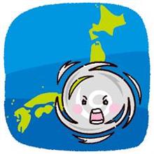 台風のお陰で… 台風のお陰で…