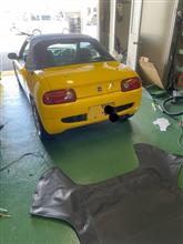 新品幌へ交換