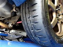 4WDスポーツの進化を牽引したちょっと懐かしいクルマたちのなかでも、こちらは別格のレアモデル。ボルクレーシングTE37に“POTENZA REｰ71RS”を組み合わせて、その走りを楽しみます。