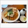 地元の蕎麦屋でランチ