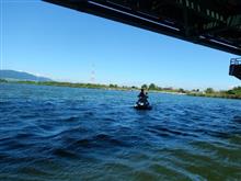 海は終わった、お友達と川でＪＥＴ会　