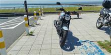 久しぶりにバイクに乗りました